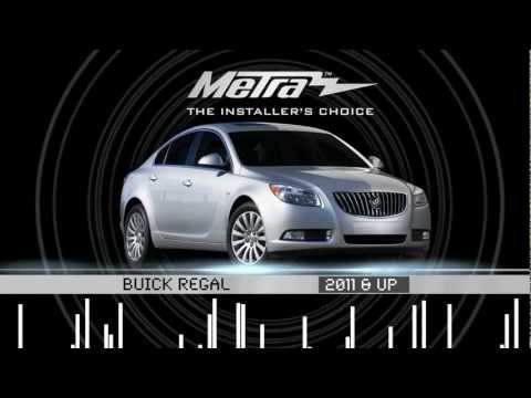 Metra BUICK REGAL 2011-2012 99-2022B dash kit