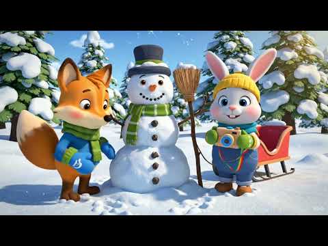 Қыс туралы ән. Балаларға арналған ән. Қазақша мультфильм.