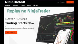 Como fazer REPLAY no NinjaTrader