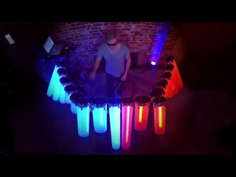 Daft Punk Remix on Homemade Midi Controller (AFISHAL DJ Drums)
