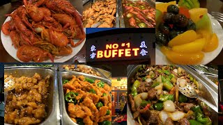 No.1 Buffet All You Can Eat Buffet Chinese restaurant #sushi #BBQ # Hotfood