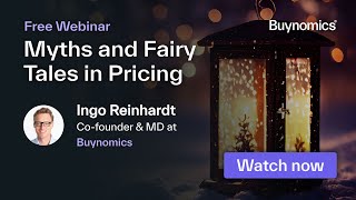 Myths and Fairy Tales in Pricing (Christmas Special 2024) | Buynomics Webinar
