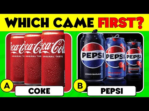Which Came First Quiz 🍕🍫 | Junk Food Edition