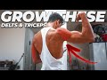 HOME DUMBBELLS ONLY TRICEPS & DELTS WORKOUT | GROW YOUR SHOULDERS & TRICEPS AT HOME FAST