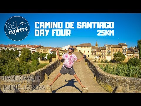 Day 4 on Camino de Santiago (Pamplona - Puente la Reina)