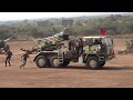 Indian Army 122 Mm Upgraded Grad Multi Barrel Rocket Launcher Firing At Devlali Range