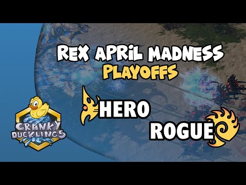herO vs Rogue - PvZ | Rex April Madness: Playoffs Day 2 | Invitational StarCraft 2 Tournament