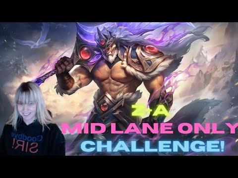 Z-A MID LANE ONLY CHALLENGE! TRYNDAMERE EDITION!