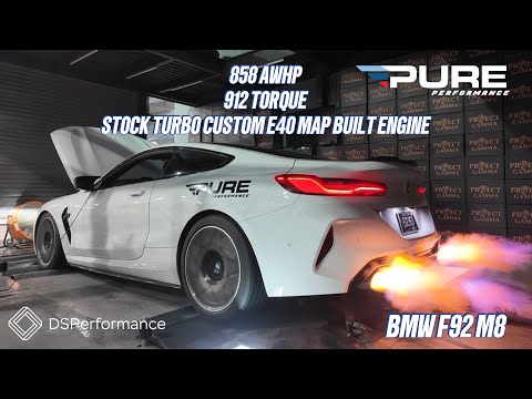 Pure Performance TX BMW M8 stage 2 engine build