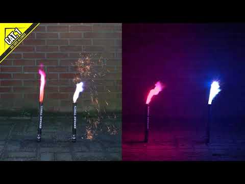 Babyparty Highlight: Goldregen enthüllt das Geschlecht! Lesli Gender Reveal Fackeln