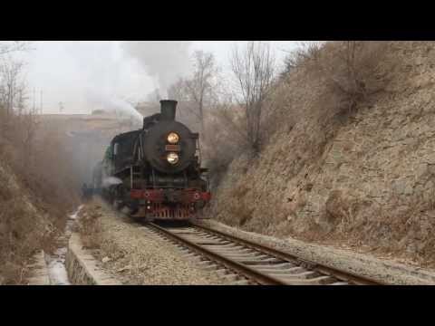China Steam 2013 - Part 4 - Passenger train Diaobingshan to Faku