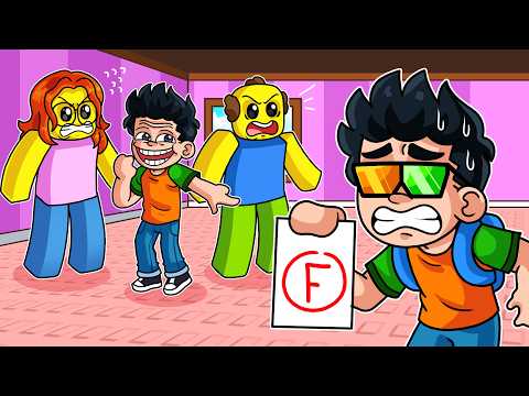 JONDRESITO REPROBO EL EXAMEN DE MATEMATICAS Y LO DELATÉ | OOPS, I FAILED MY MATH TEST ROBLOX