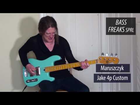 Maruszczyk Jake 4P 'Tee' Custom Live Demo - BassFreaks.net