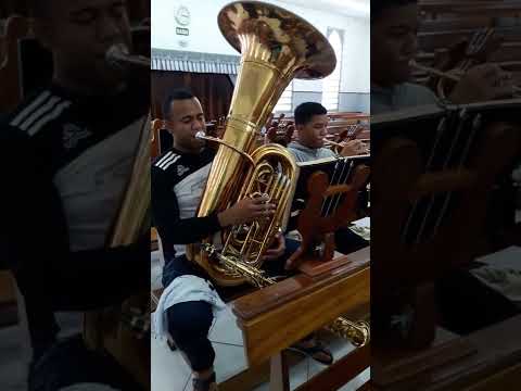 Hino  120 CCB - NOSSA CRUZ TOMEMOS -  Aluno Miguel  #shorts