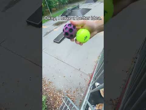 It’s reversed?🧐 How about now?😌 #fyp #viral #bouncy #ball #fun #spaceballs #moonball #satisfying