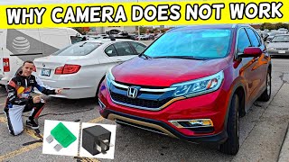 HONDA CRV CR-V WHY REAR VIEW CAMERA DOES NOT WORK 2012 2013 2014 2015 2016
