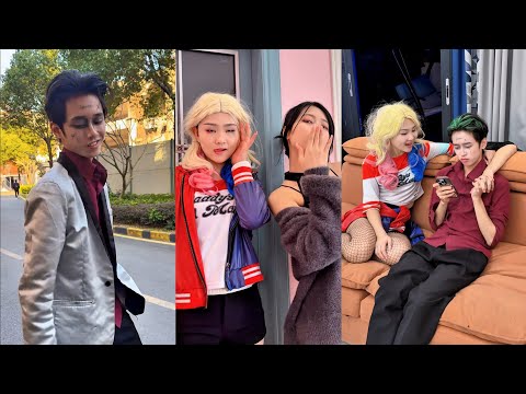 Funny daily life between Harley Quinn and the Joker