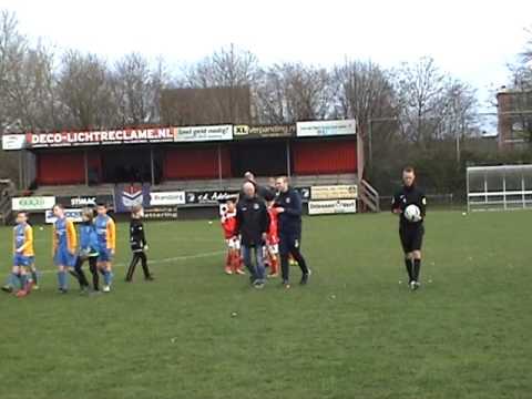 Blauw Geel'38 - DOVO JO11-1 strijd om 3e-4e plek