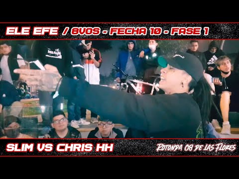 SLIM vs CHRIS HH -8vos- Fecha#10 - Ele Efe - Temporada 2022 / #TOURSJL