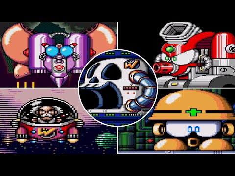 Mega Man: The Sequel Wars - Episode Red - All Bosses (No Damage, Mega Man, Buster Only)