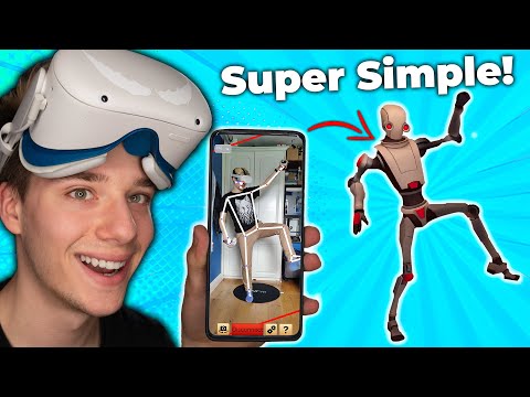 VR Full Body Tracking With JUST a Quest & a Phone!