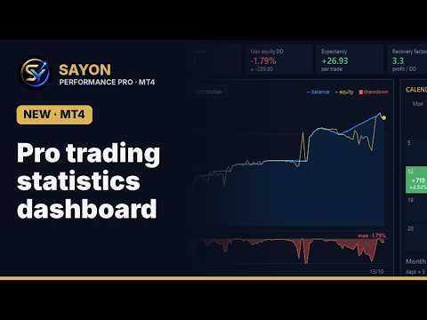 Video Sayon Performance Pro MT4