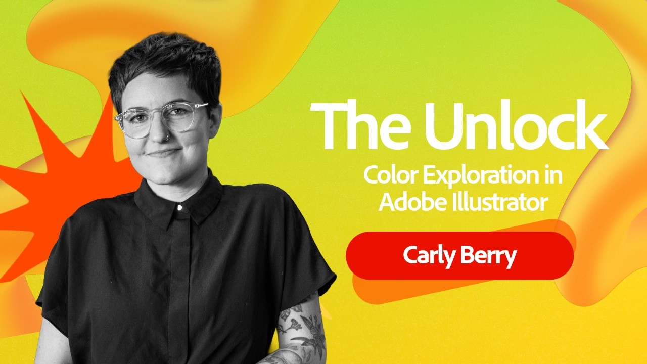 The Unlock | Generative Recolor in Adobe Illustrator with Carly Berry | Adobe Creative Cloud