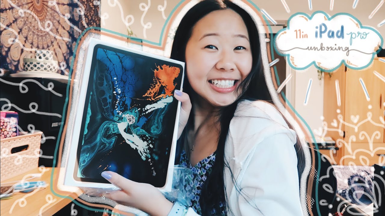 a very chatty unboxing video **2018 iPad Pro 11 inch**