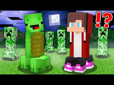 Unbelievable Maizen Challenge - JJ and Mikey CREEPERS!