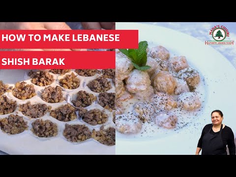 How to make Lebanese Shish Barak