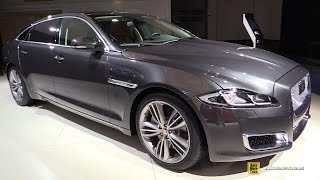 2016 Jaguar XJ L 3.0 Diesel - Exterior and Interior Walkaround - 2015 Frankfurt Motor Show