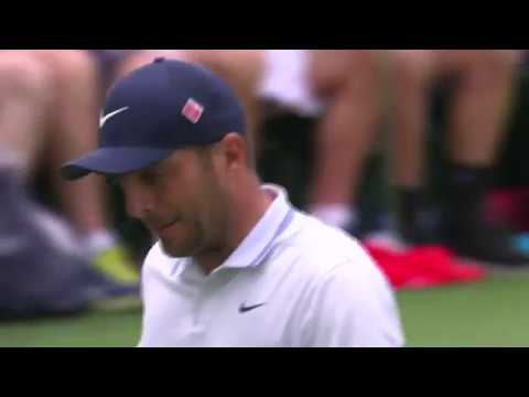 Francesco Molinari falls apart on the 12th hole at The Masters