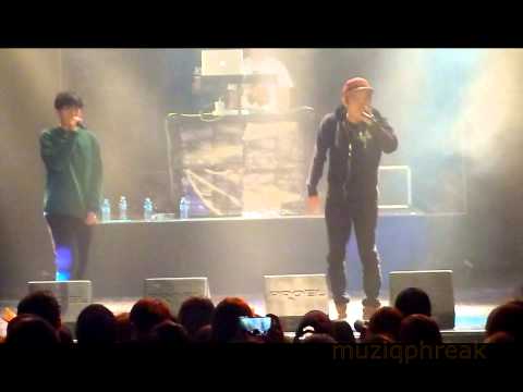 [HD FANCAM] Illest-  i11evn & Illinit (Rok Da Mic 2) 141221