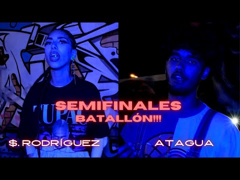 (BATALLÓN!!) $. RODRÍGUEZ vs ATAGUA | LIGA DE ESCRITORES (SEMIFINALES)