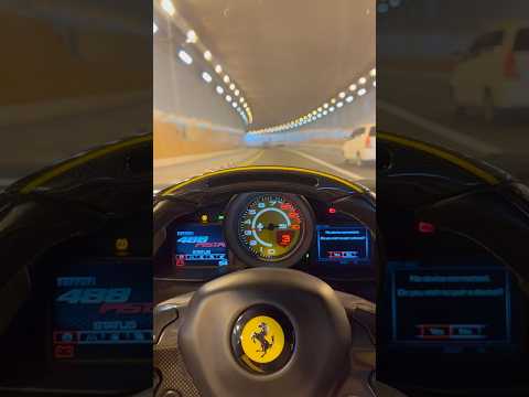 Thumbnail for Ferrari 488 Pista under the tunnel 🔥 by Ferrari 488