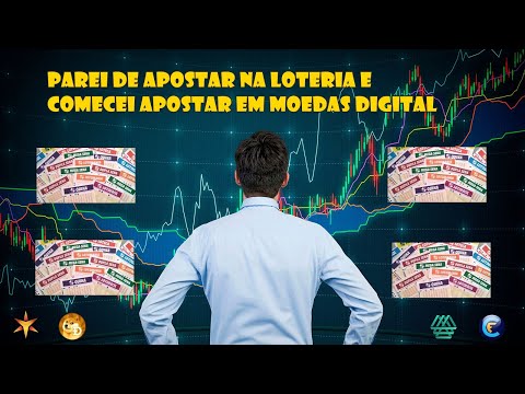 Parei com a loteria e agora aposto em moedas digitais#Top3daSemana