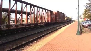 preview picture of video 'BNSF at Princeton, IL'