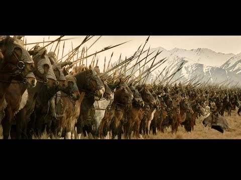 The Lord of the Rings The Return of the King - Rohan cavalry charge