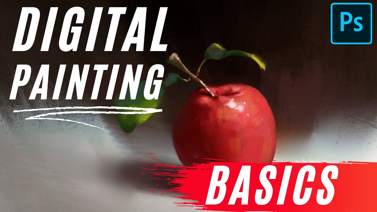 Photoshop Digital Painting Tutorial for Beginners - video 5