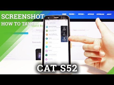 How to Capture Screen in CAT S52 – Take Screenshot