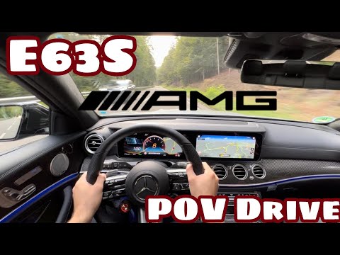 2021 Mercedes E63S AMG FIRST POV Drive by DriveMaTe