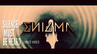 ENIGMA  Silence Must Be Heard Feat Ruth-Ann Boyle (Lyric Video)