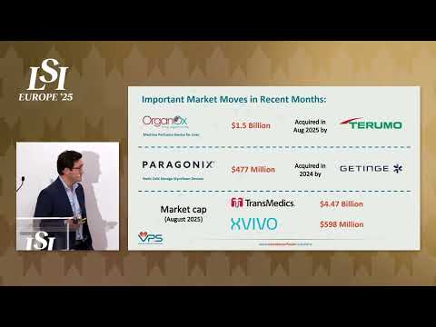 Rafael Veraza, Vascular Perfusion Solutions, Inc. - Organ Preservation Technology | LSI Europe '25