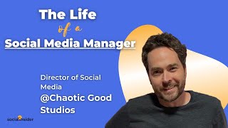 The Life of a Social Media Manager Podcast - Jon-Stephen Stansel from Chaotic Good Studios