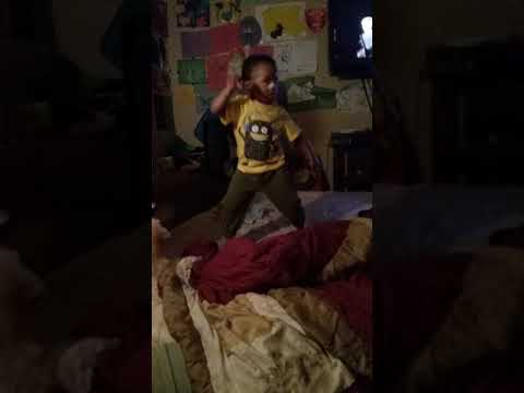 Hilariously funny child dancing to "BTS's Mic Drop Remix"