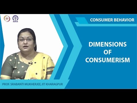 Dimensions of Consumerism