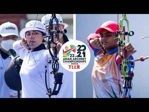 Korea v India – compound mixed team gold | Dhaka 2021 Asian Archery Championships