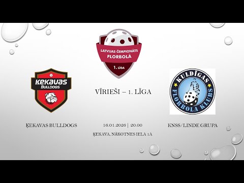1. Līga Ķekavas Bulldogs & KNSS/Linde Grupa 16.01.2026