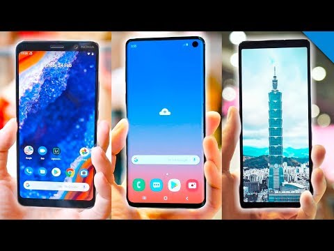 ¡Los 3 MEJORES MÓVILES del MWC 2019!