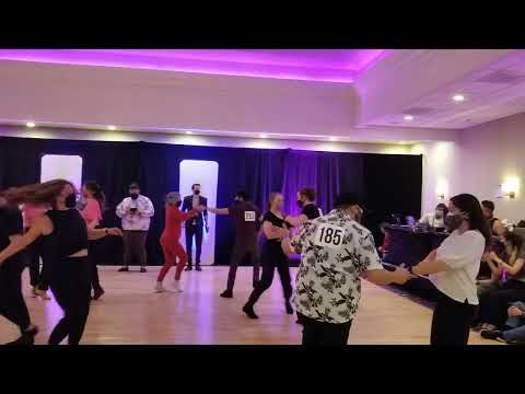 All Star Swing Jam 2022 Duck Season Finals 2nd Place Jeffrey Huynh and Lisa Betts-Lacroix(2/2)